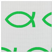 Tissu Poisson vert (Fermer)