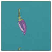 Tissu Poivrons chauds violets (Fermer)