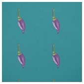 Tissu Poivrons chauds violets (Échantillon)