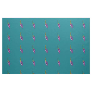 Tissu Poivrons chauds violets