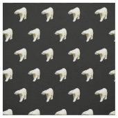 Tissu Polaire concerne le noir (Échantillon)