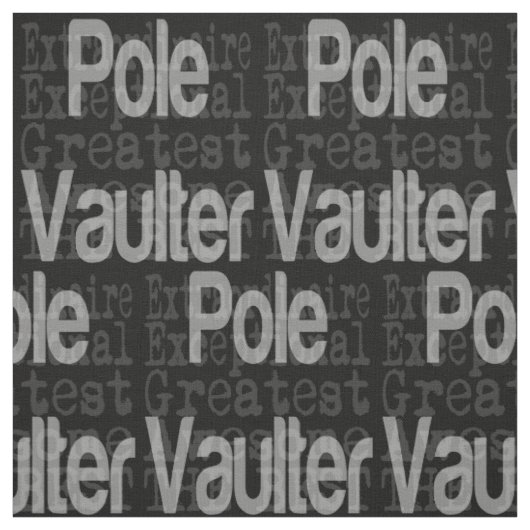 Tissu Pole Vaulter Extraordinaire (Échantillon)