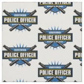 Tissu Policier certifié (Échantillon)