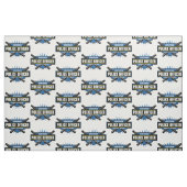 Tissu Policier certifié (Fat Quarter)