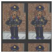 TISSU POLICIER DOXIE ROUGE (fermé)