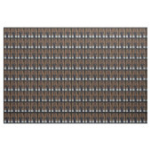 TISSU POLICIER DOXIE ROUGE (Yard)