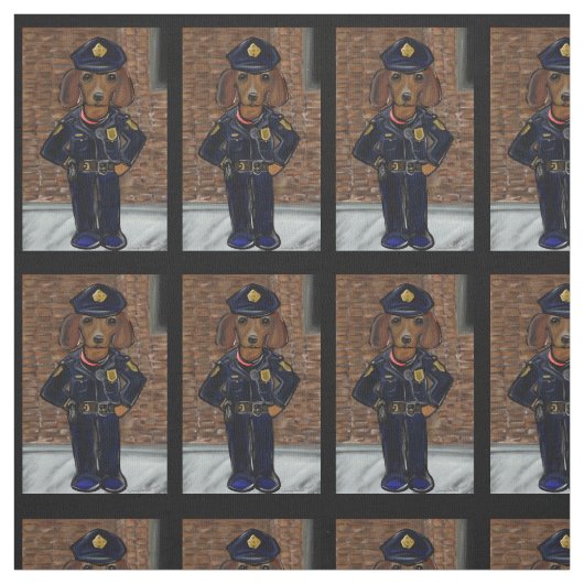 TISSU POLICIER DOXIE ROUGE (Échantillon)
