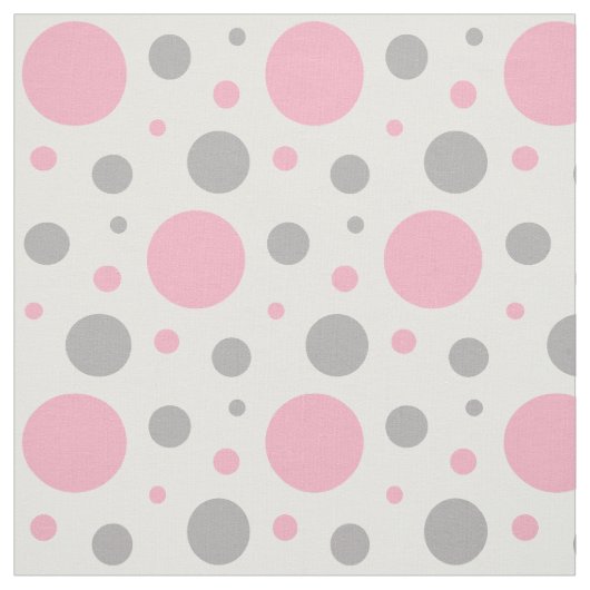 Tissu Polis gris rose Point Conception géométrique (Échantillon)