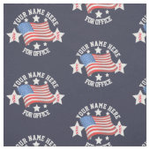 Tissu politique fait sur commande (Échantillon)