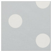 Tissu Polka blanc gris (Fermer)