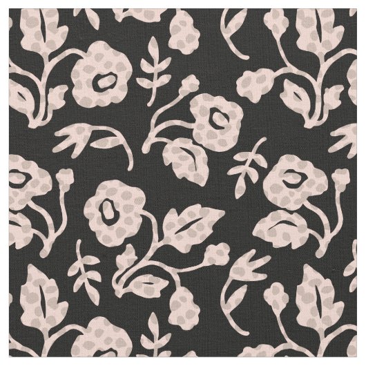 Tissu Polka Dot Flower (Fermer)