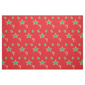 Tissu Polka Dot Red Tissus de Noël KriyasCollection (Fat Quarter)