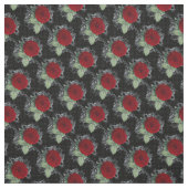 Tissu Polka Dot Rose Gothique Damask Fabric (Échantillon)