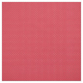 Tissu Polka rouge et blanche pointillée (Échantillon)