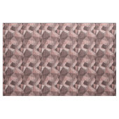 Tissu Polygone de texture beige et brune (Yard)