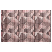 Tissu Polygone de texture beige et brune (Fat Quarter)