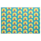 Tissu Pomeranian coloré (Fat Quarter)