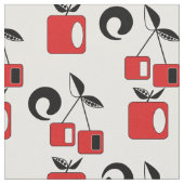 Tissu Pomme et cerise. (Fermer)