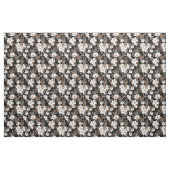 Tissu Pomme fleurs (Yard)