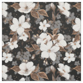 Tissu Pomme fleurs (Échantillon)