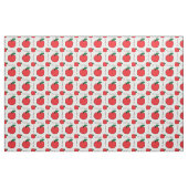 Tissu Pomme Rouge avec Nom de l'Enseignant au Yard (Yard)