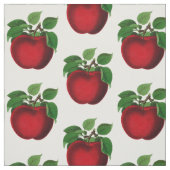 Tissu Pomme rouge vintage (Échantillon)