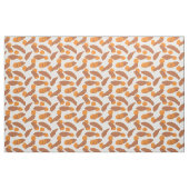 Tissu Pommes de terre douces illustrations jolies (Fat Quarter)