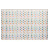 Tissu Pommes mignonnes sur blanc (Yard)