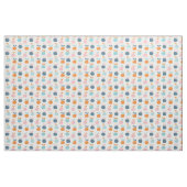 Tissu Pommes mignonnes sur blanc (Fat Quarter)
