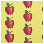 Tissu pommes rouges (Échantillon)