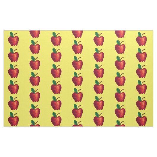 Tissu pommes rouges (Fat Quarter)