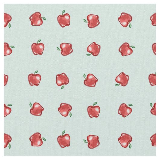 Tissu Pommes sur le point de la int (Fermer)