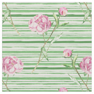 Tissu poney aquarelle