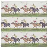 Tissu Poneys de polo (Échantillon)