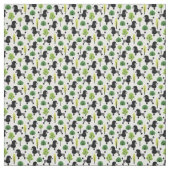 Tissu Poodle dans le parc (Échantillon)