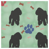 Tissu Poodle d'ombre (Fermer)