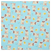 Tissu Poodle miniature d'été (Échantillon)