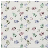 Tissu Poodles Pastel (Échantillon)