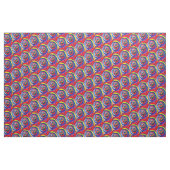 Tissu pop art rose Abstrait (Yard)