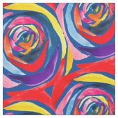 Tissu pop art rose Abstrait (Fermer)