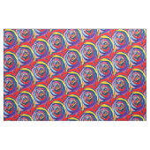 Tissu pop art rose Abstrait (Fat Quarter)
