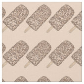 Tissu Pop Popsicles de crème glacée Éclair au chocolat P (Fermer)