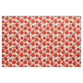 Tissu Poppies rouges avec des bugs de dame (Fat Quarter)