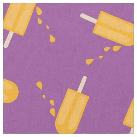 Tissu Popsicles Cute Kids Été (Fermer)