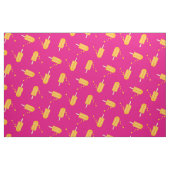 Tissu Popsicles Enfants Mignons Été (Fat Quarter)