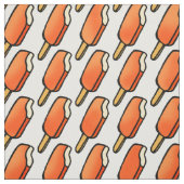 Tissu Popsicles oranges de glace de Creamsicle (Échantillon)