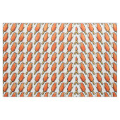 Tissu Popsicles oranges de glace de Creamsicle (Fat Quarter)