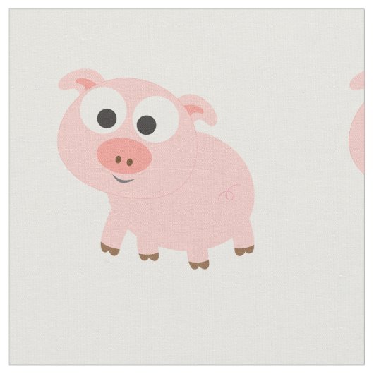Tissu Porc rose mignon (Fermer)