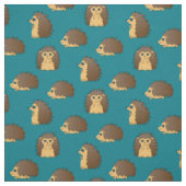 Tissu Porcupines mignons Hérisson Dessins (Échantillon)