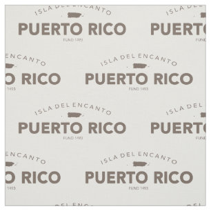 Tissu Porto Rico, Isla del Encanto